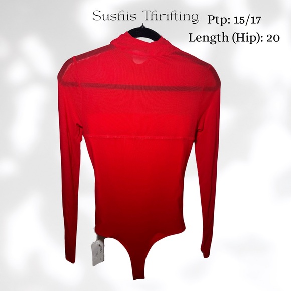 ReoRia Ruched Long Sleeve Bodysuit - Picture 2 of 6